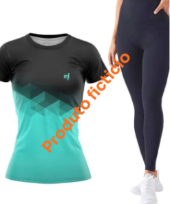 Kit 2 Calça Tactel Elastano